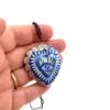 Ceramic pendant necklace Ex-voto Sacred Heart, Milagros- 25 - Image 4