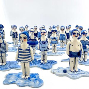 Mostly blue - art dolls